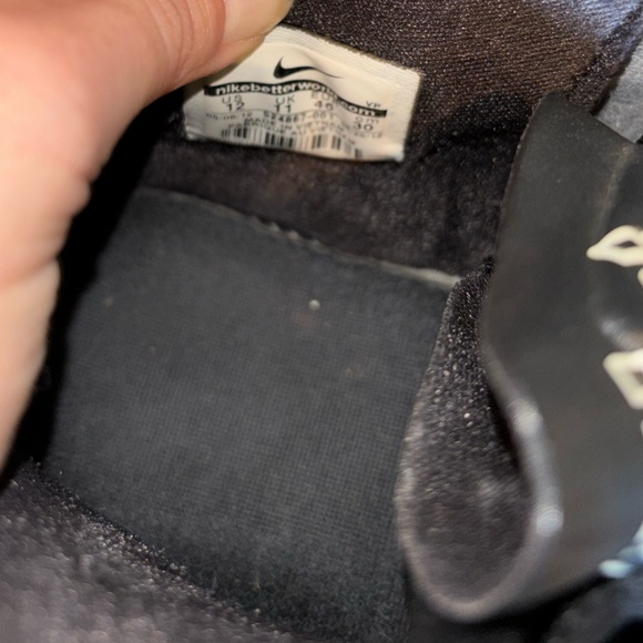 Nike Hyper Aggressor Men's Sneakers High Top Black Athletic Basketball Shoes - Picture 4 of 4